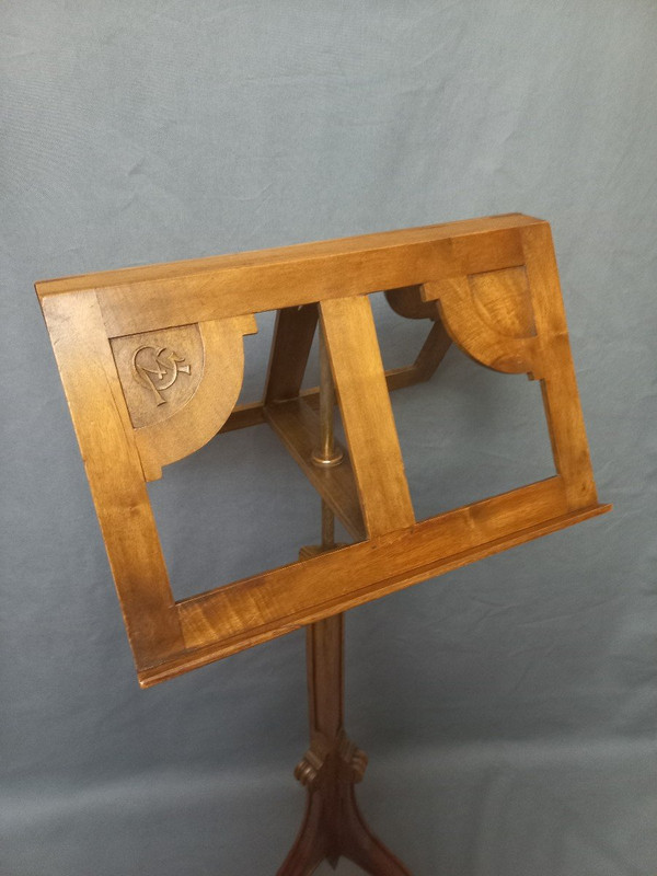 Gothic Style Walnut Lectern