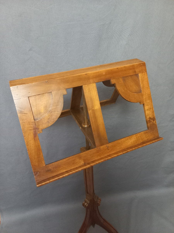 Gothic Style Walnut Lectern