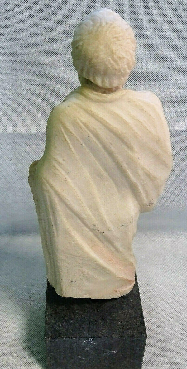 Antike griechische Statuette mit Darstellung des Sokrates aus dem frühen 20. Jahrhundert