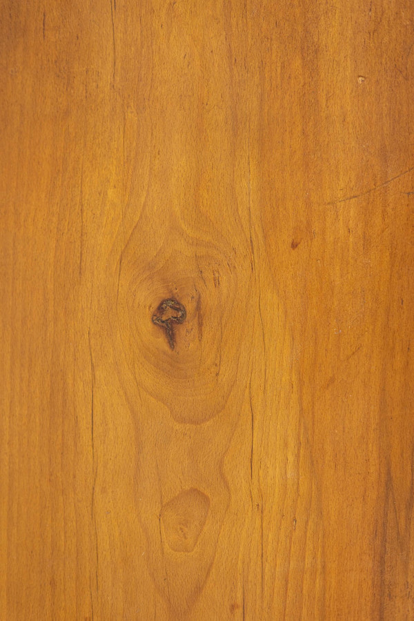 Brutalist style table, or desk, in beech. Circa 1900. LS5710709I