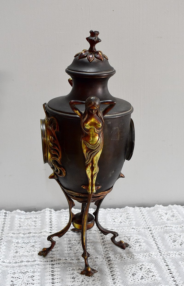 Regulate Vase Pendel, Jugendstil – 19. Jahrhundert