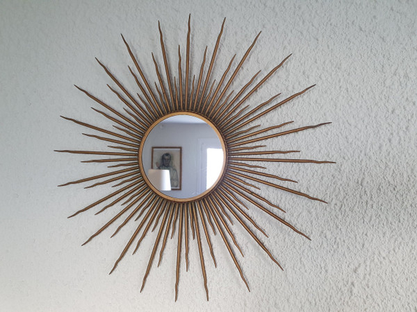 Sun Mirror, Brass, Year 50.