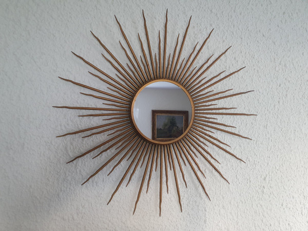 Sun Mirror, Brass, Year 50.