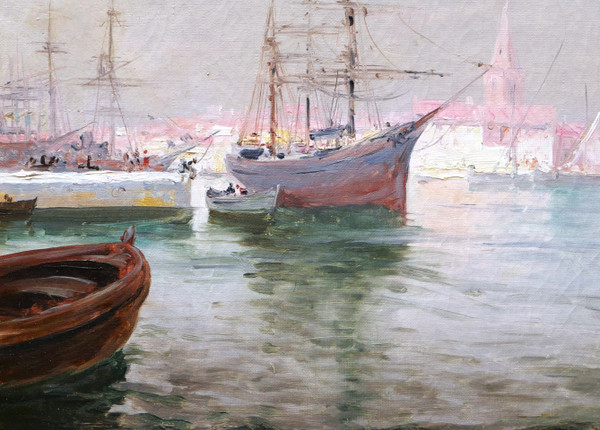 V. CARTIER, View of the Port of Martigues