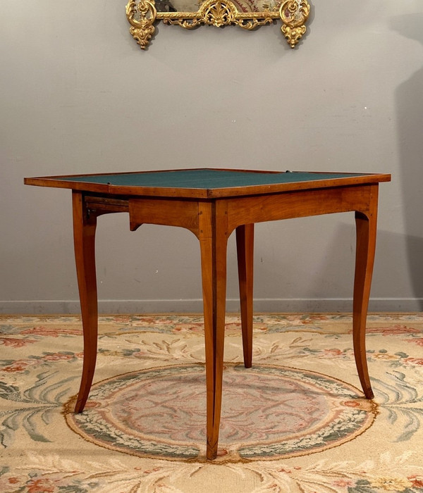 Jean - Francois HACHE, Table A Jeux d'Epoque Louis XV Um 1760