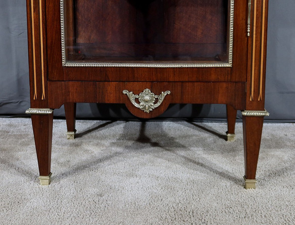 Small Louis XVI style inlaid display case - 1920