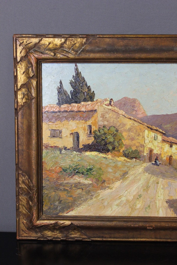 Landschaft Der Provence Von Osietzki Um 1930