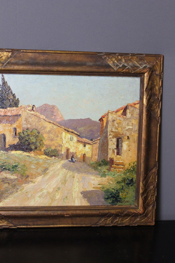 Landschaft Der Provence Von Osietzki Um 1930