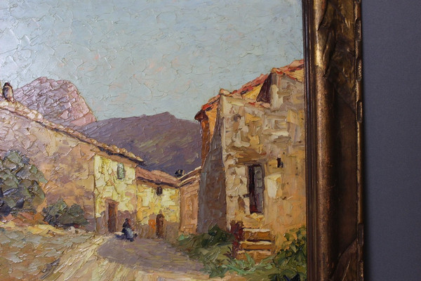 Landschaft Der Provence Von Osietzki Um 1930