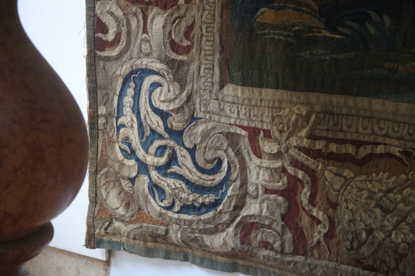 Important tapestry, Apollo Et Cupidon, Atelier du Faubourg St Marcel, circa 1635-1650