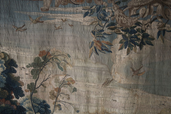 Important tapestry, Apollo Et Cupidon, Atelier du Faubourg St Marcel, circa 1635-1650