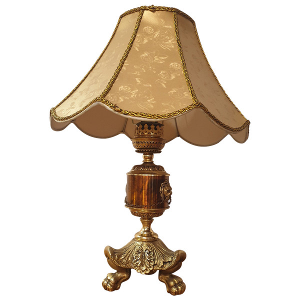 Lampe aus Bronze Jahr 1970