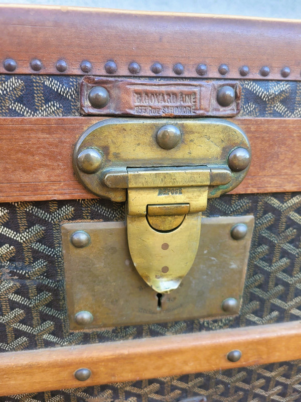 Cabine Goyard trunk, Early 20th Century