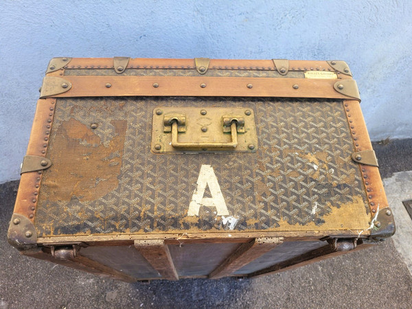 Cabine Goyard trunk, Early 20th Century