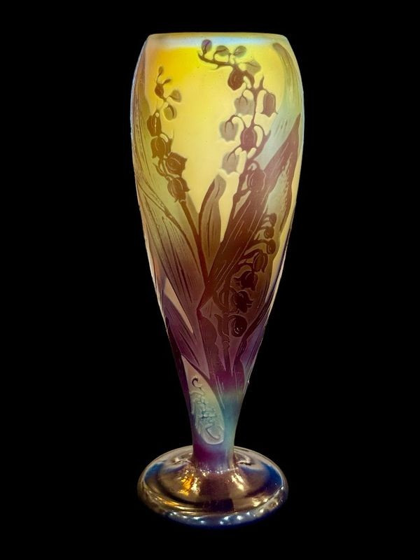 Emile Gallé Vase  "Muguet"