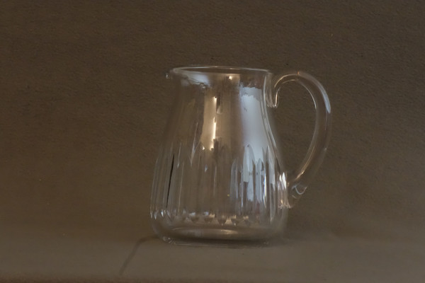   Baccarat carafe and pitcher Cassino model.