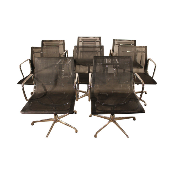  Set di 8 poltrone Eames