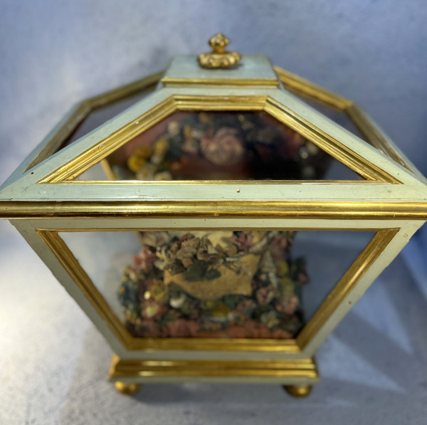  Reliquary Hunting From The Saint Ursula Society Of Cologne - Late 18th Century