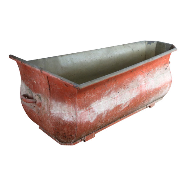 Zinc bathtub XIX