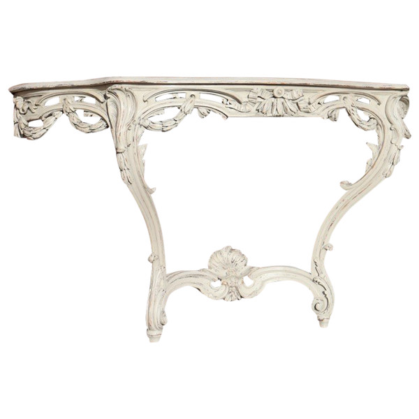 Rechampi Transition Style Console 19th century