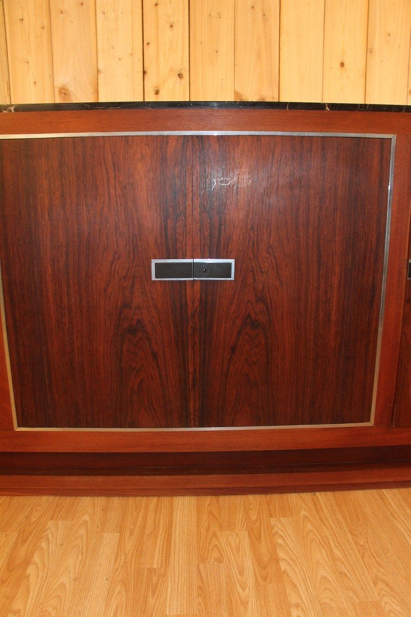 Credenza Art Déco Attribuita ad Auguste Vallin