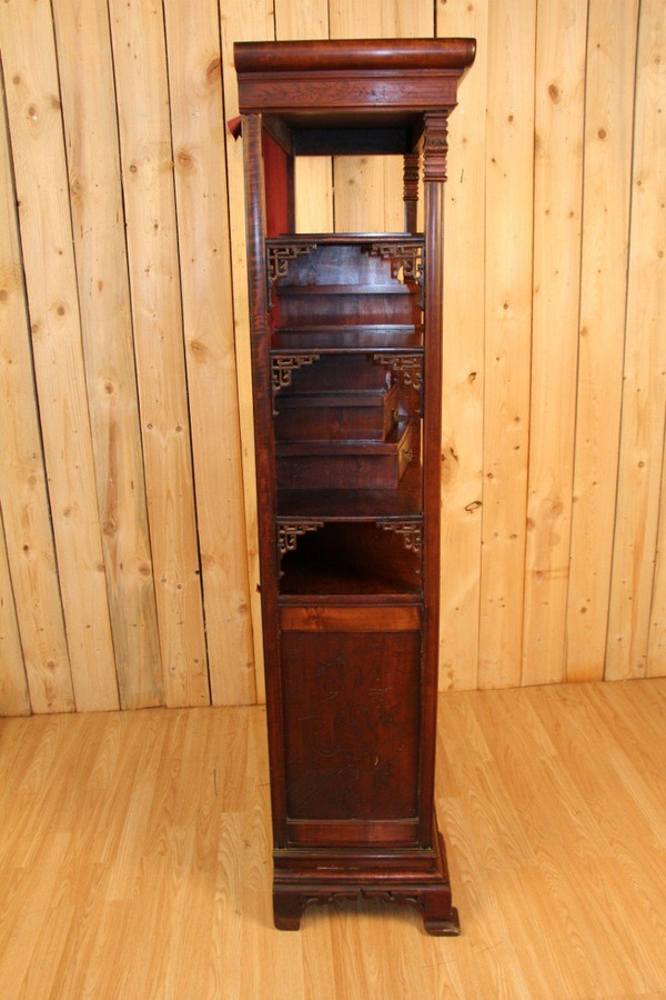 Japanese Collector's Cabinet Attributed To Viardot