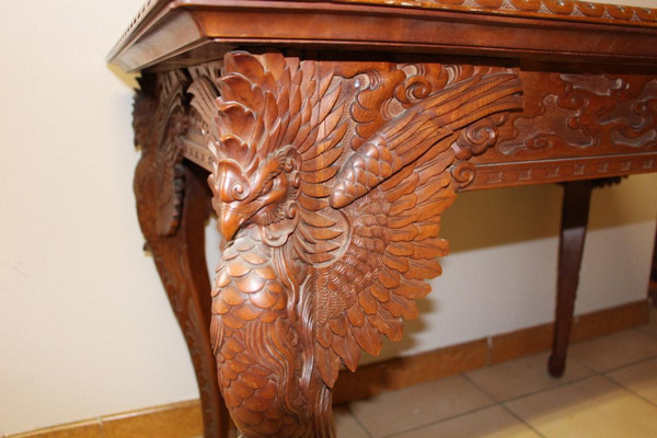 Nineteenth-century Carved Middle Table