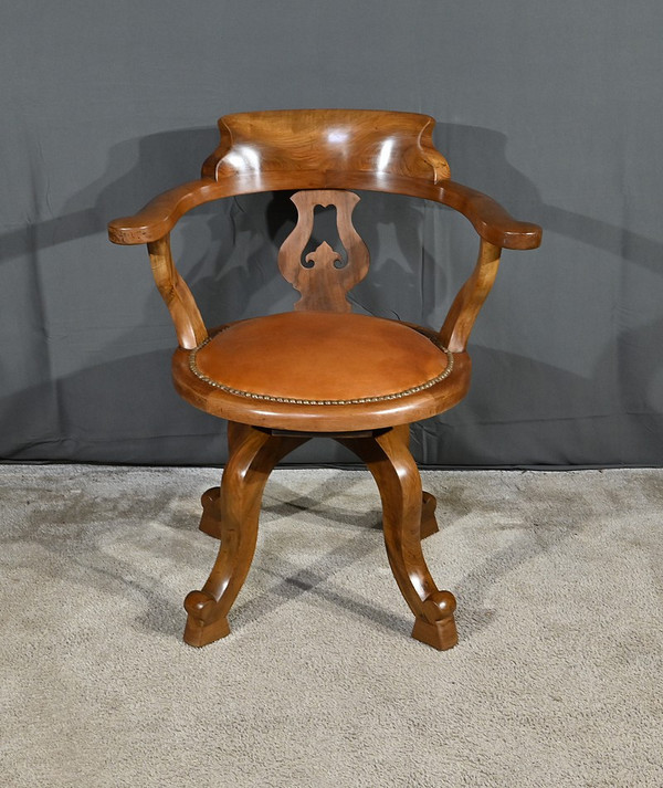 Fauteuil Pivotant, époque Victorienne, Angleterre – 2ème partie XIXe