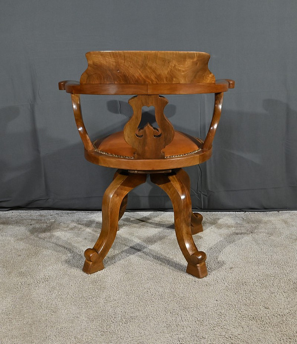 Fauteuil Pivotant, époque Victorienne, Angleterre – 2ème partie XIXe