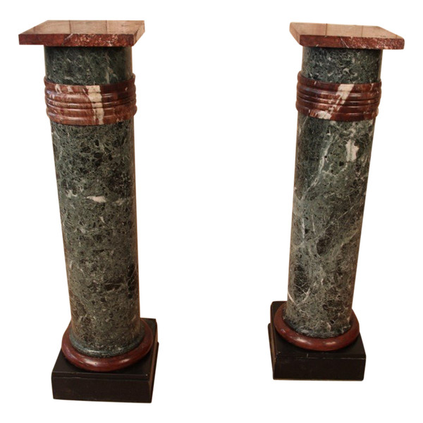 Pair Of 19th Century Marble Columns