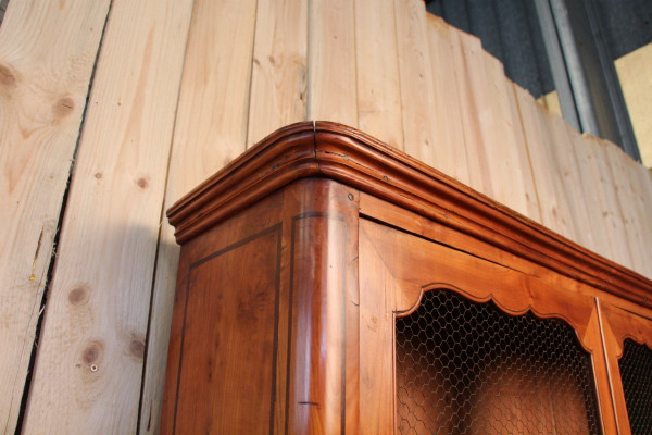 Bookcase in cherry wood, 19th century