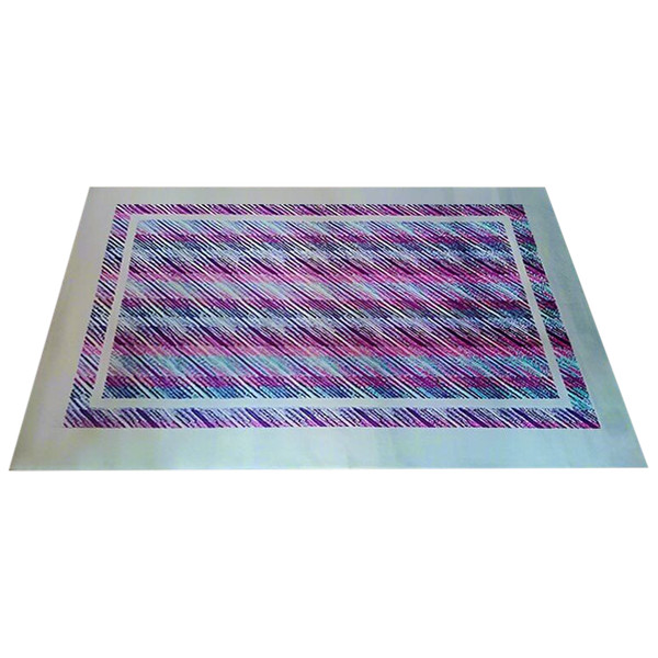 1980s Gorgeous Geometric Italian Woolen Rug by Missoni for T&J Vestor