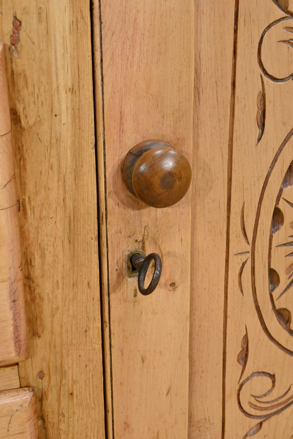 Pine sideboard enfilade, Wales - 1920