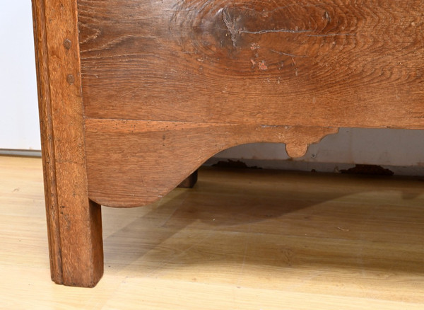 Large Oak Chest - Late 19th century