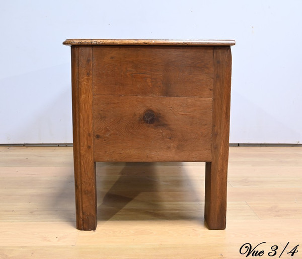 Large Oak Chest - Late 19th century