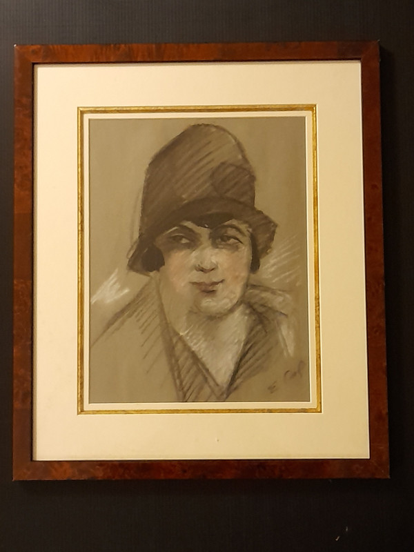 Cabaret la Bolée 1928 rue de l'hirondelle Paris 6e , portraits of women