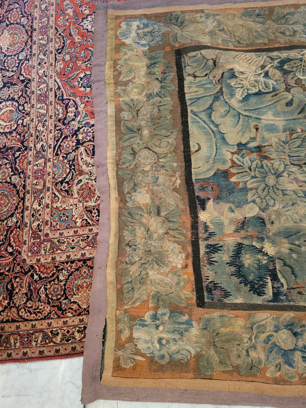 Aubusson carpet.