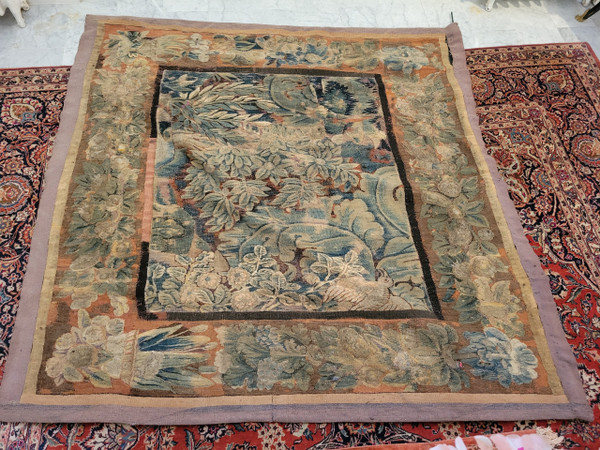 Aubusson carpet.