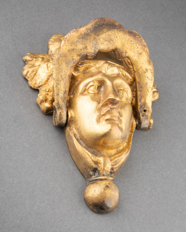 Gilt Bronze Door Knocker, 19th Century