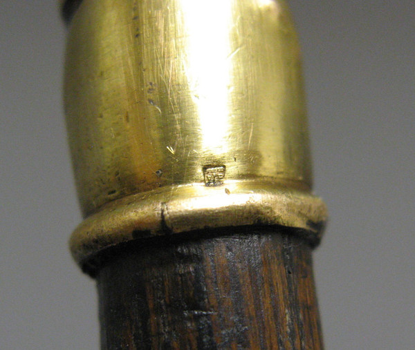 Dandy" cane with eagle-head knob