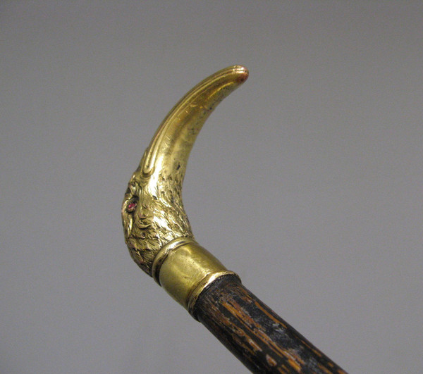 Dandy" cane with eagle-head knob