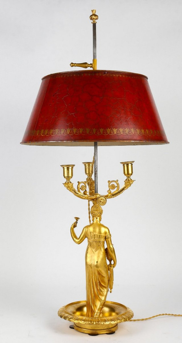 Empire period Bouillotte lamp