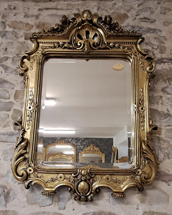 Louis XV inspired mirror 85 x 62