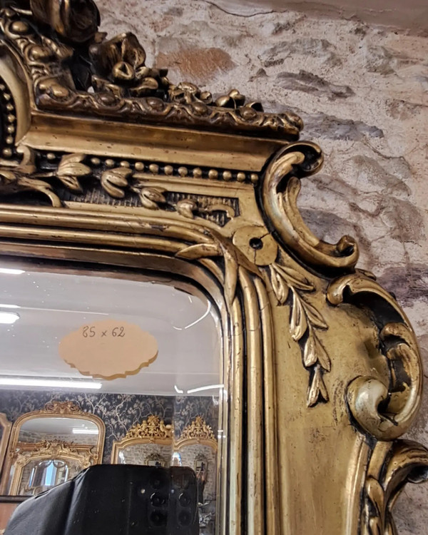 Louis XV inspired mirror 85 x 62