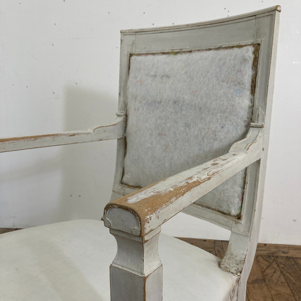 Pair of Consulate period seats