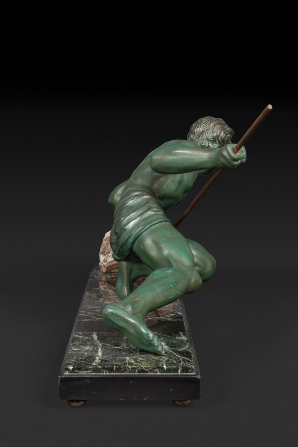 Statue en bronze « L’EFFORT » ou « L’ATHLETE » DE GUSTAVE LOUIS BUCHET (1888-1963) :