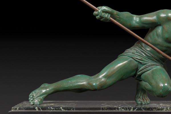 Statue en bronze « L’EFFORT » ou « L’ATHLETE » DE GUSTAVE LOUIS BUCHET (1888-1963) :