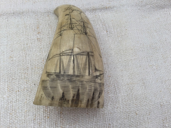 Scrimshaw 19th century 