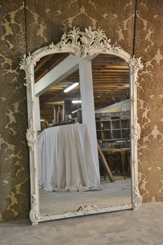 Large Louis XV style rocaille mirror