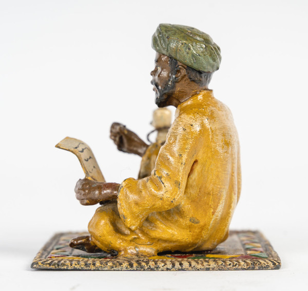 Orientalist Sculpture in Polychrome Regulates 20th century